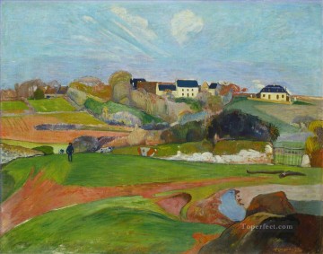ポール・ゴーギャン Painting - ル・プルデュの風景 ポール・ゴーギャン